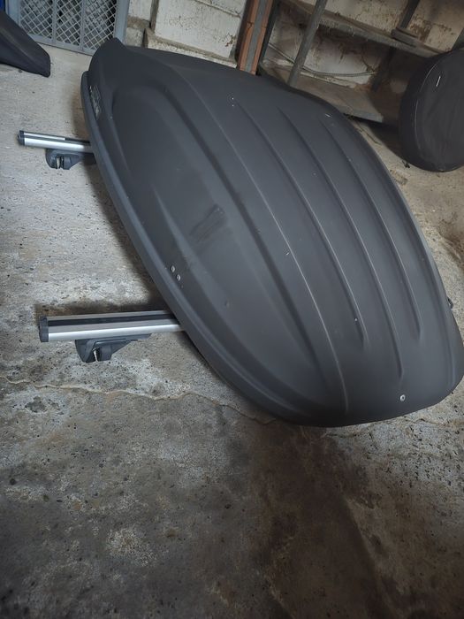 Box dachowy Inter Pack czarny – 145 cm