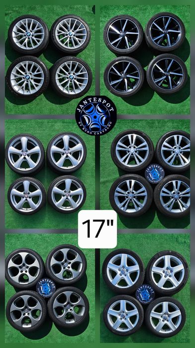 Jantes Audi, Bmw, Mercedes, Toyota, VW em 16" ou 17"