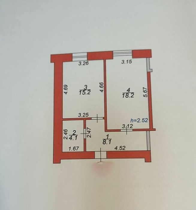 Продаж 1 кімнатної квартири