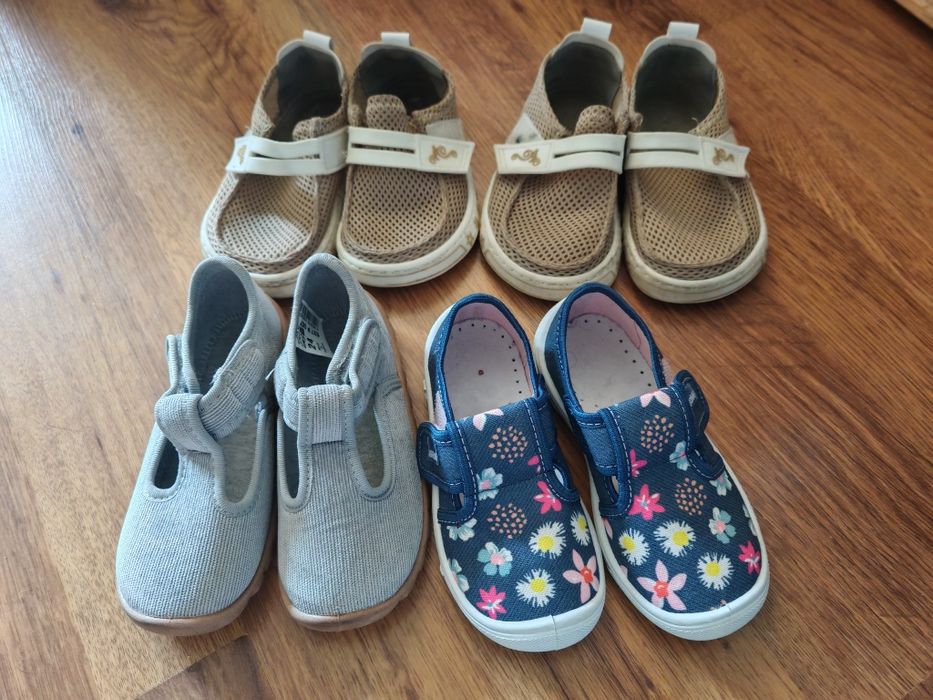 Alex Beige buty dziecięce barefoot Magical shoes 24