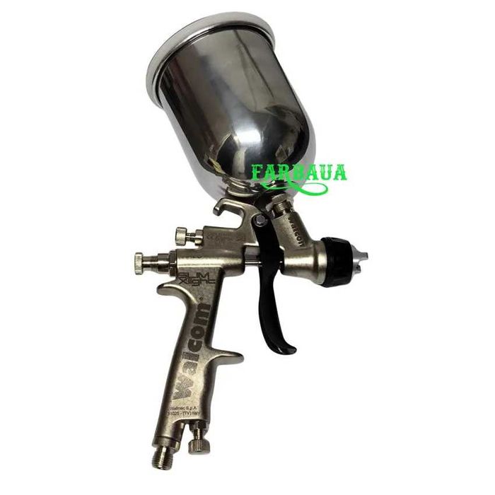 Фарбопульт Walcom Slim X-Light HTE HALO алюмінієвий бачок, краскопульт