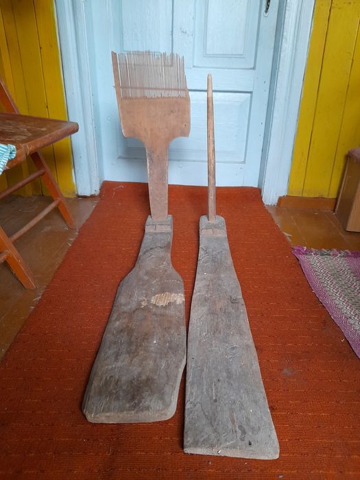 Етноінтерєр Чесалка для льону, коноп, гребінь- чесало