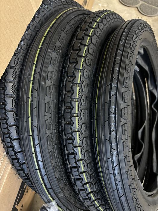 Pneu motorizada Famel sachs Zundapp casal macal 2.75 R17 com câmara ar