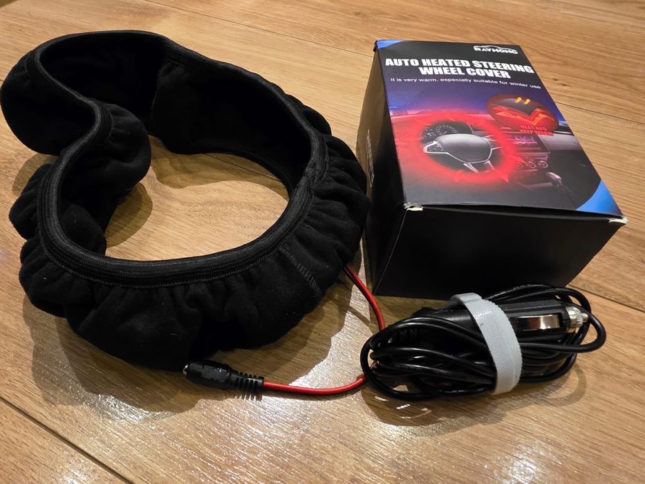 Zestaw podgrzewana kierownica gniazdo samochodowe