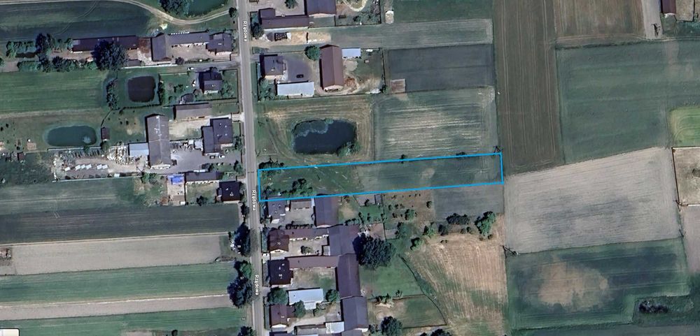 Działka mieszkaniowo-usługowa 2920m² Kurowice woj. Łódzkie - Widok 2