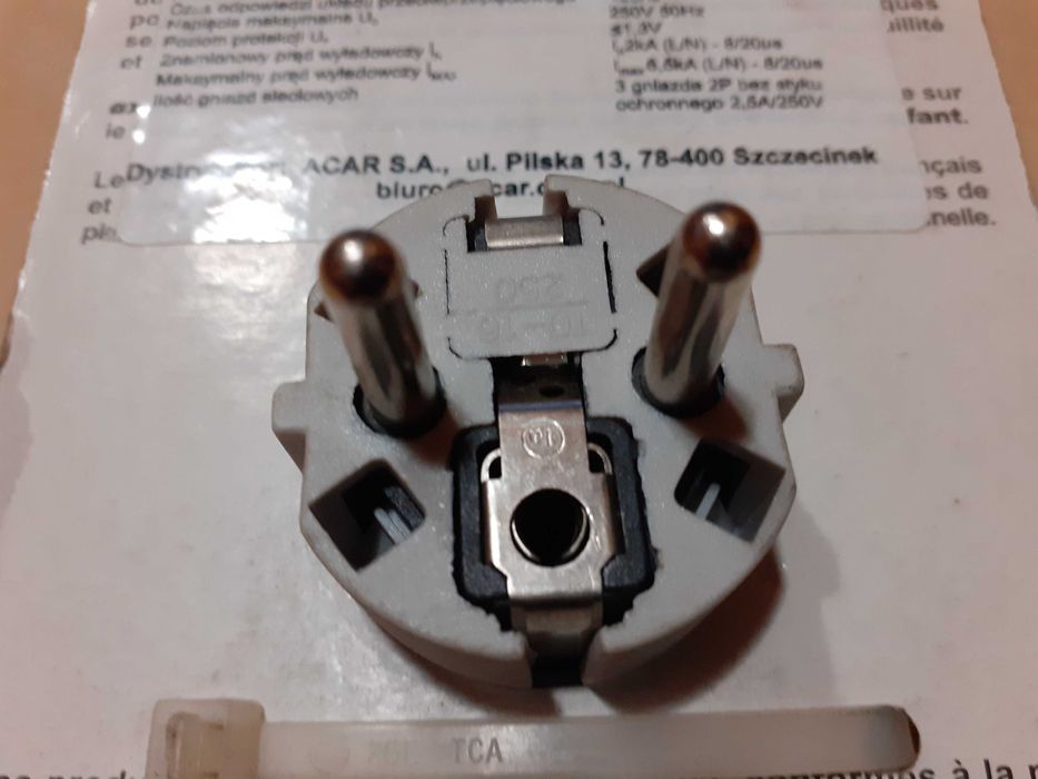 Listwa przepięciowa, zabezpieczenie telewizora(ZŁODZIEJKA ELEKTRYCZNA)