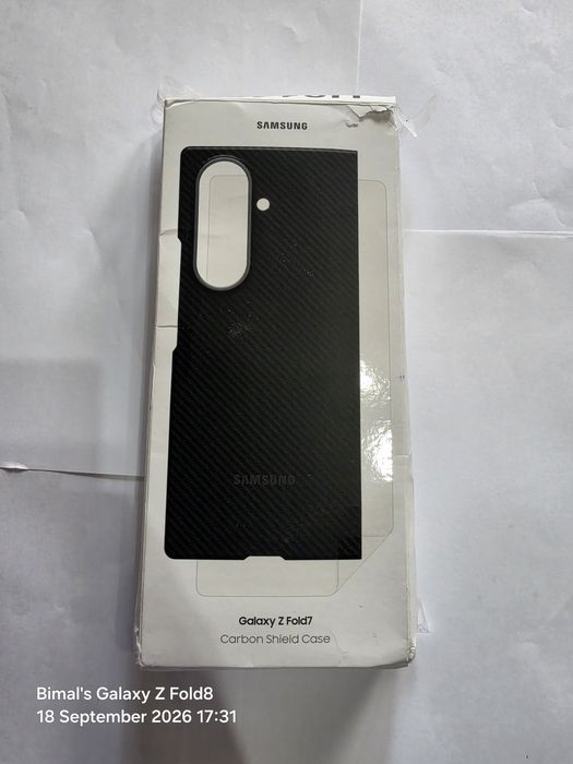 Etui carbon shield Samsung dla Samsung Galaxy Z Fold7