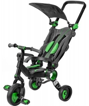 Триколісний велосипед Galileo Strollcycle Blac