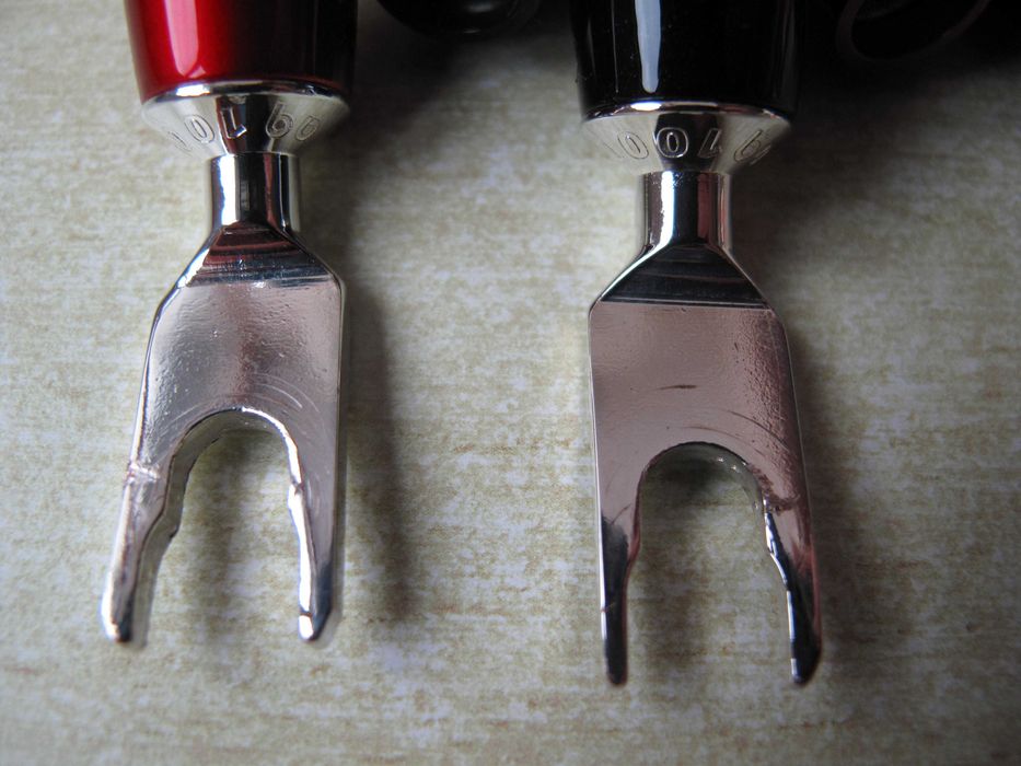 Audioquest 1000 Series Multi-Spade Silver