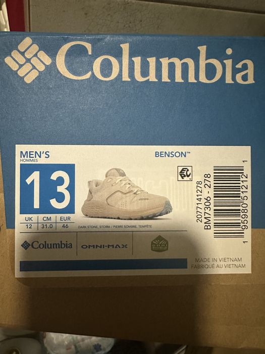 Кросівки Columbia 46 розмір