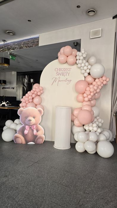 Dekoracja na chrzest, komunię, roczek, urodziny