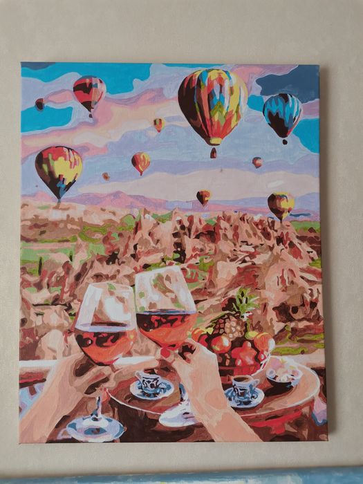 Картина по номерам готові