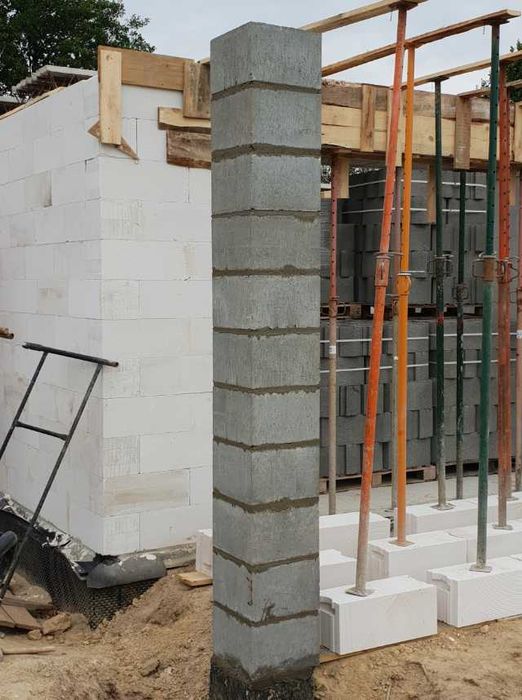 PUSTAK SZALUNKOWY PK-34 słupkowy 34x34cm