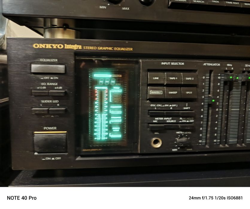 Onkyo equalizer.
