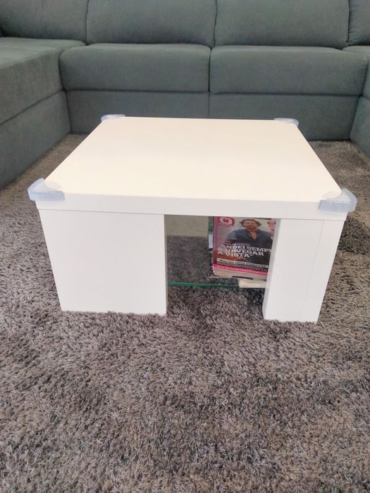 Mesa de centro quadrada