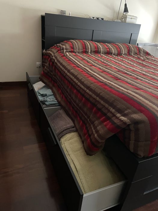 Cama casal Brimnes