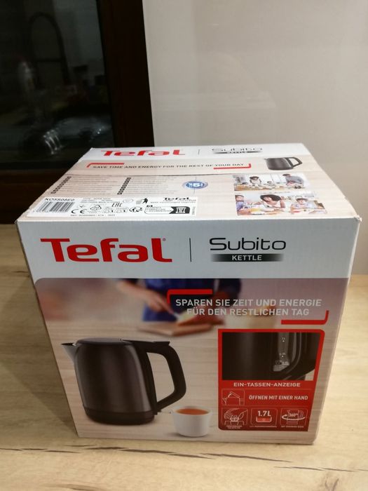 Nowy czajnik elektryczny tefal