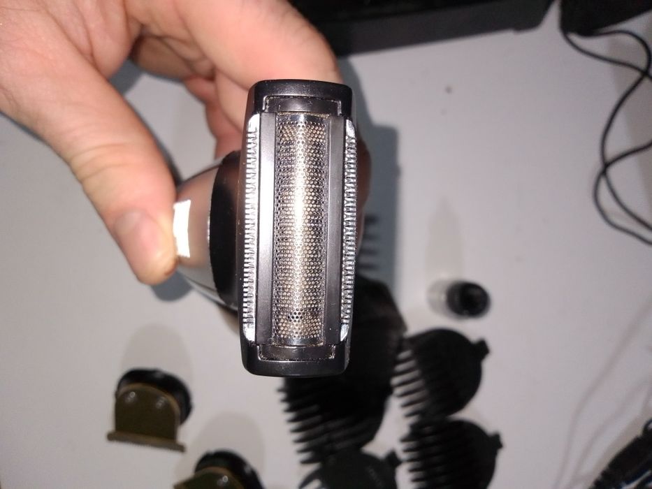 Акумуляторна машинка для стрижки, тример, бритва Bamba pro