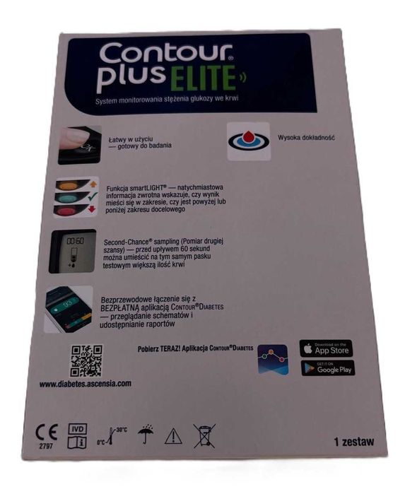 Contour Plus Elite, Glukometr NOWY!!!