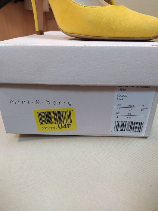 Czółenka mint & berry' r.37