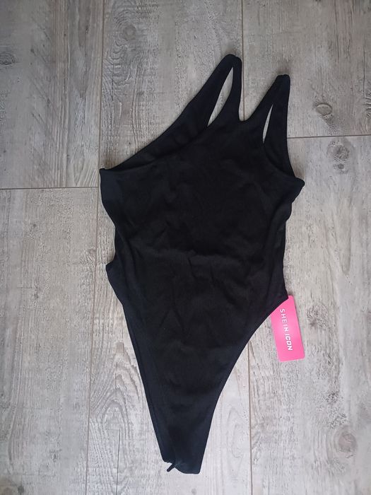 Bandażowe body bez pleców, body na lato,  shine