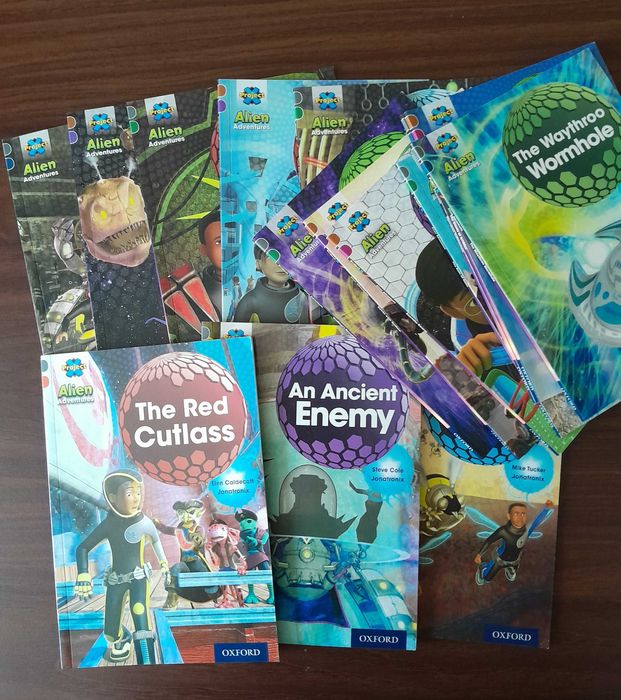 Набір з 15 книжок Oxford Project X Alien Adventures англійською