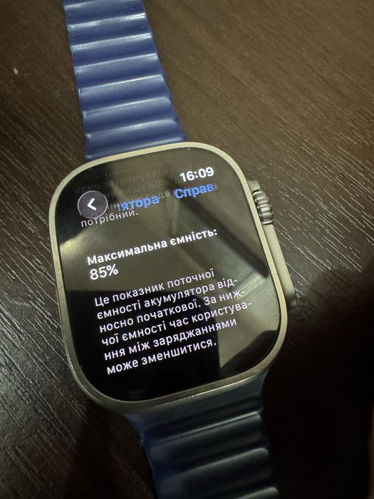 Apple watch ultra 1 49mm GPS-LTE Titanium cellular ОРИГІНАЛ!