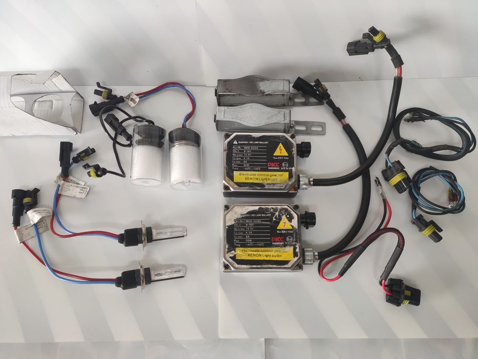 Kit lâmpadas xenon 6000k. Profissional