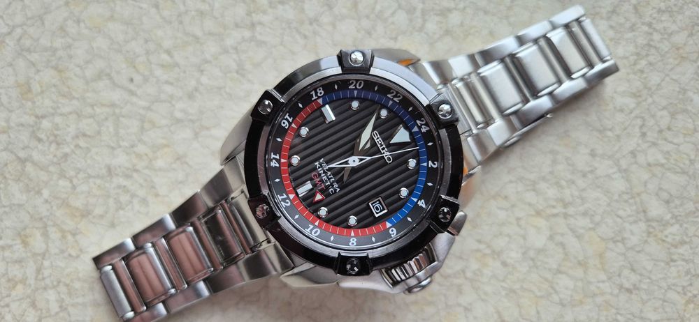 Zegarek Seiko Velatura kinetic GMT
