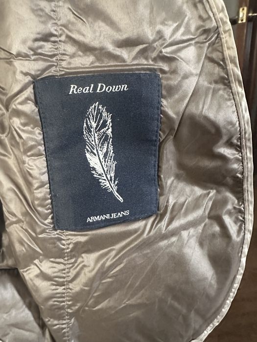 Жіноче пухове пальто Armani geans