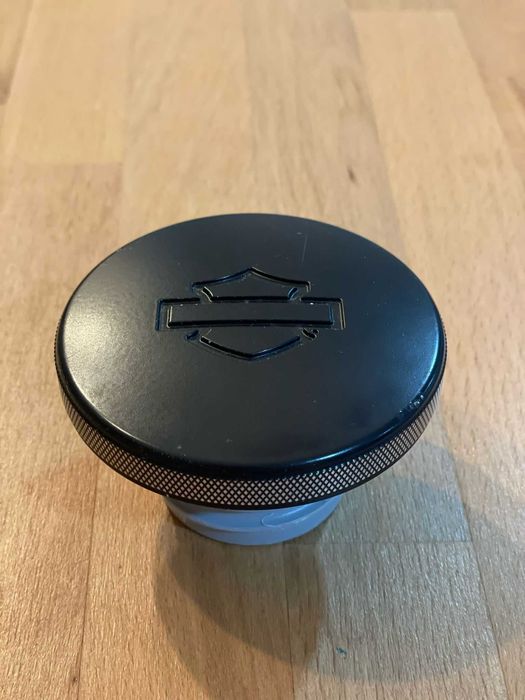 Tampa de depósitos Harley Davidson 48 preta