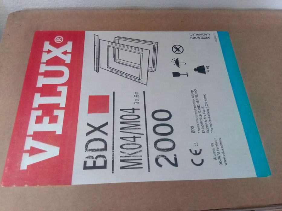 Kołnierz Velux BDX MK04 M04 2000 nowy 78x98 cm