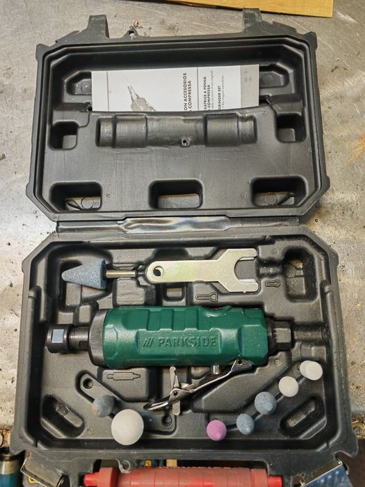 Dremel pneumático parkside(retificadora reta) pneumatica