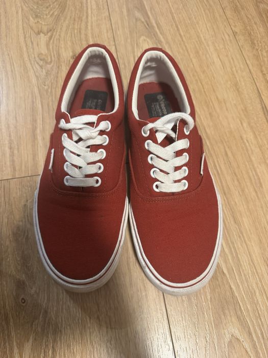 Męskie czerwone trampki