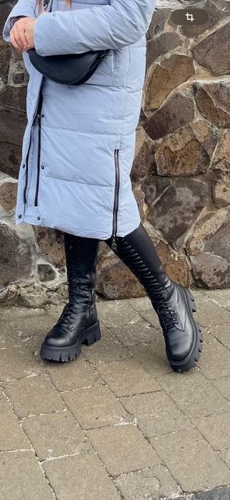 Шкіряні зимові чоботи VUBO