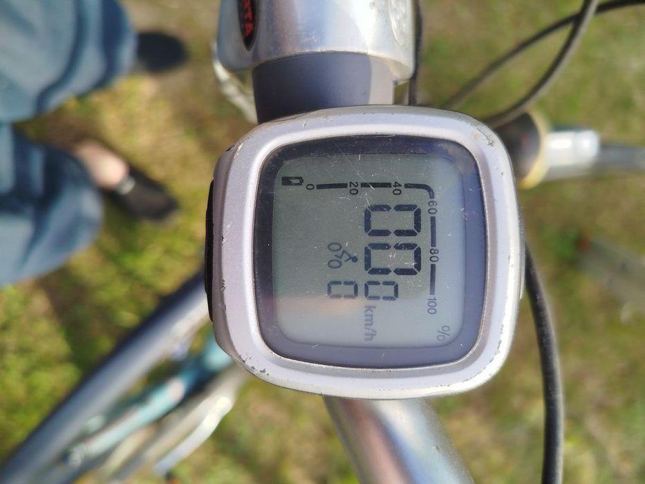 Rower męski elektryczny