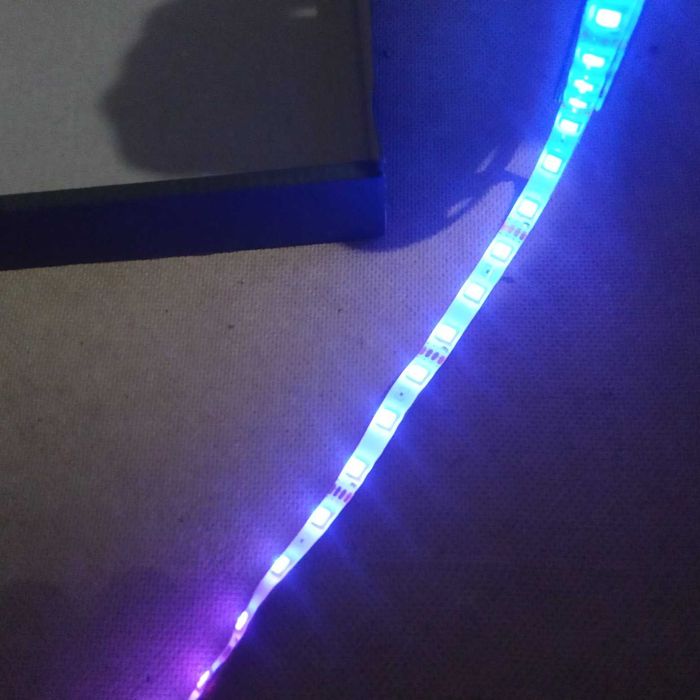 набор светодиодной ленты led rgb   Новый 5 метров 24 кнопки