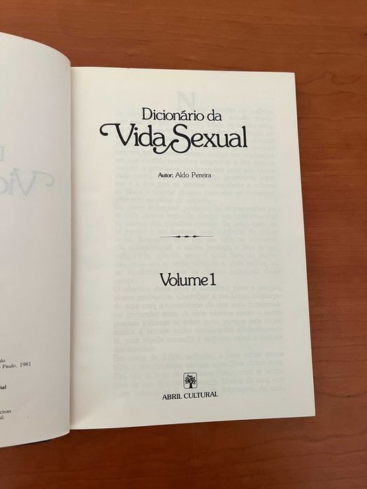 Dicionário da Vida Sexual (Volume 1 e 2)