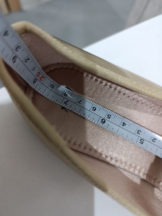 Baleriny złote buty hm 33