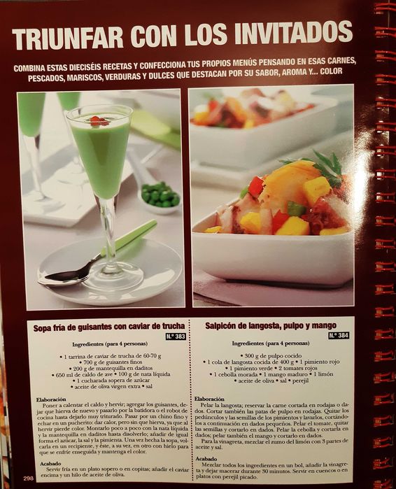 Revista de Receitas da  HOLA