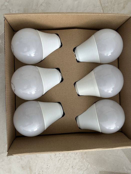 Світлодіодна лампочка. 6 штук в упаковці. Ціна за упаковку