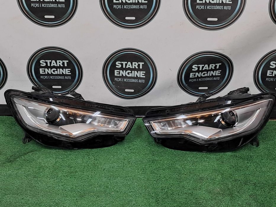 Faróis Ópticas  Audi A6 C7  2011/2018Xenon Ref. 4G0941005C 4G00941006C