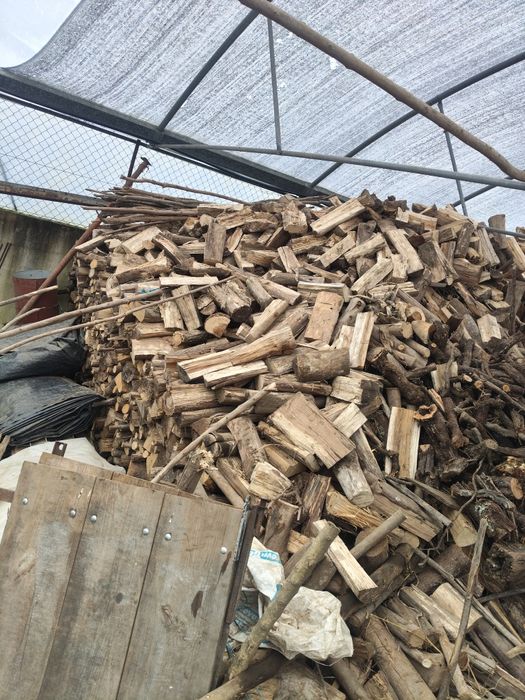 Lenha seca de mistura