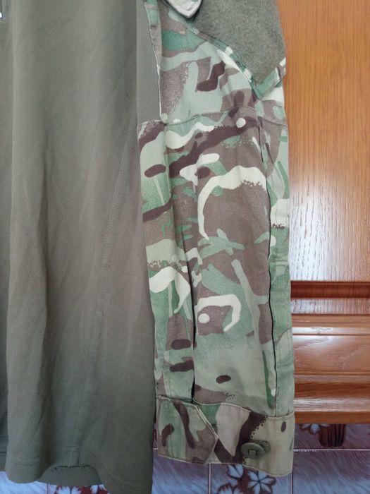 Camisola militar UBAC Shirt Under Body Armour Combat MTP OD Exército Britânico