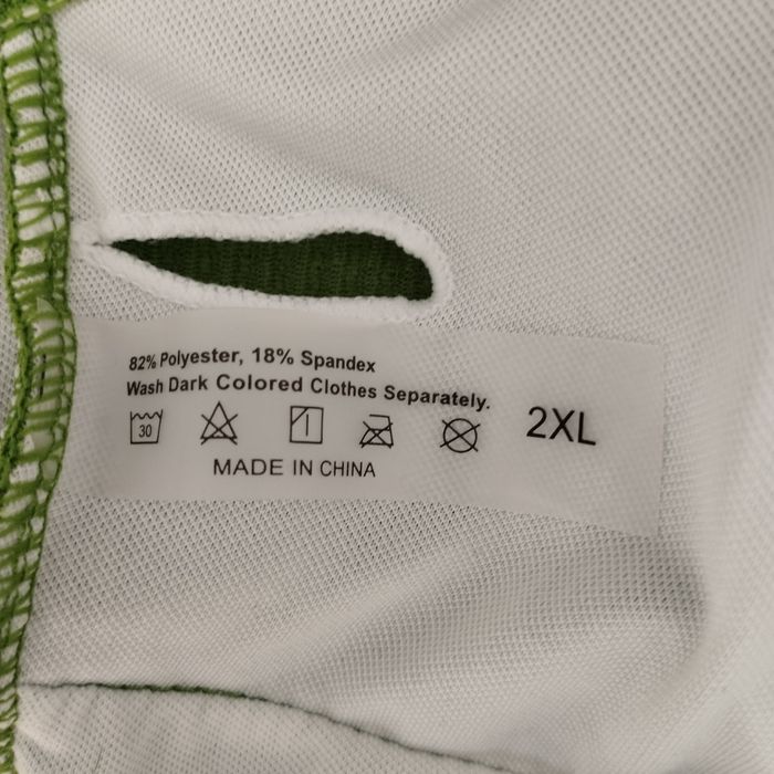 Dwuczęściowy strój kąpielowy 2XL – zielony, stan bardzo dobry