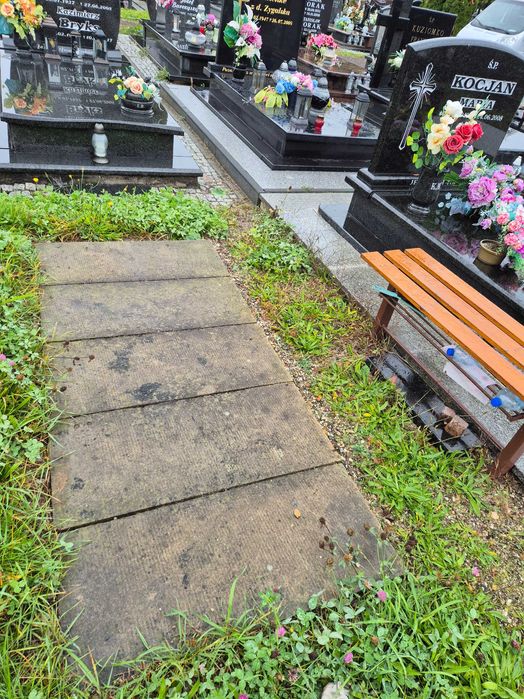 Grób murowany, 2miejscowy na cmentarzu w Legnicy sprzedam