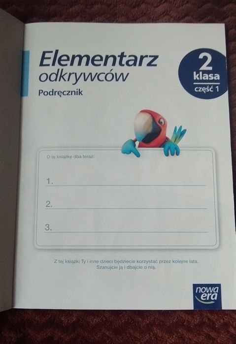 Książki, podręczniki Elementarz odkrywców klasa 2 wyd. Nowa Era