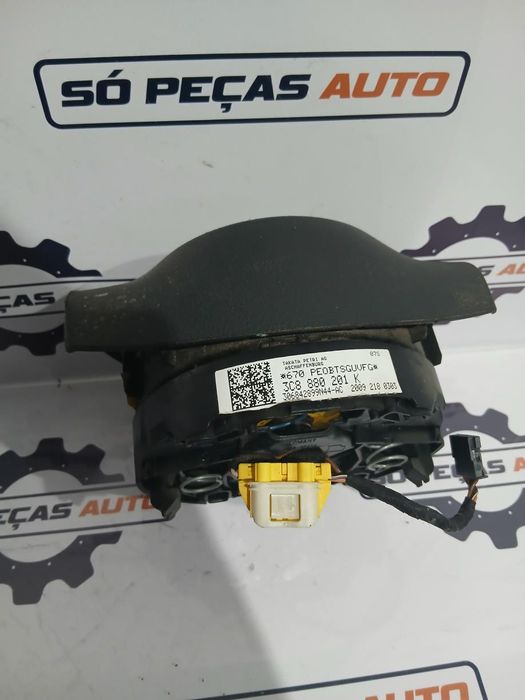 AIRBAG VOLANTE VOLKSWAGEN PASSAT B6 2.0TDI, REF: 3C8880201K