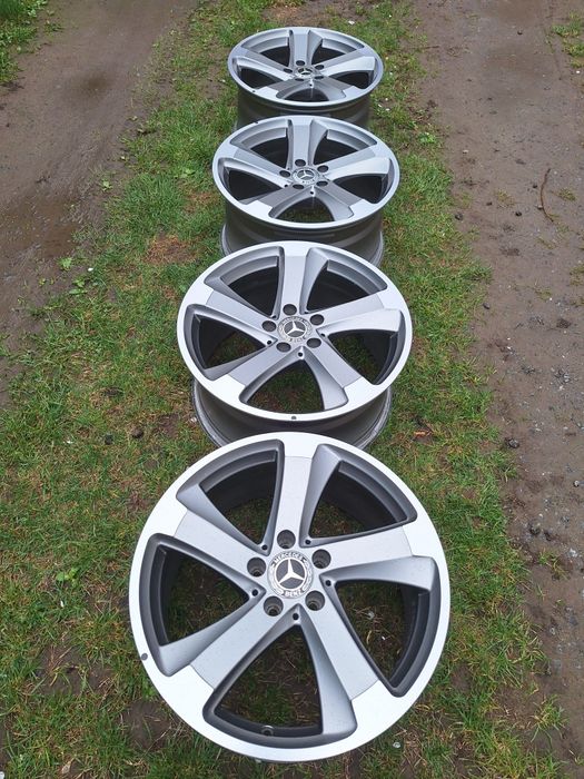 Оригінал темно сірі диски R18 Mercedes GLE 166 E w212 w213 CLS V w447