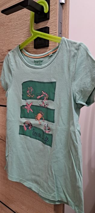 Koszulki/t-shirty szt. 7 dla dziewczynki roz. 110-116